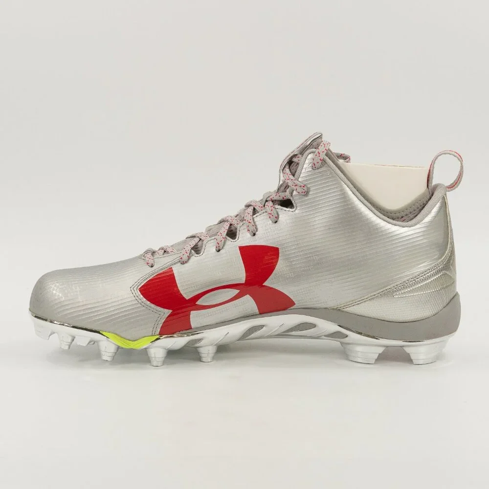 Under Armour Team Spine Fierce MC 'Metallic Silver' 1287494-099 Football size 14